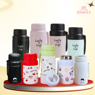 so sánh dung tích bình giữ nhiệt 100ml 350ml 450ml 600ml