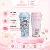 Cốc giữ nhiệt cute 550ml nắp bật chống tràn - ZIMORY