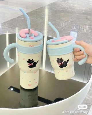 Cốc giữ nhiệt có ống hút