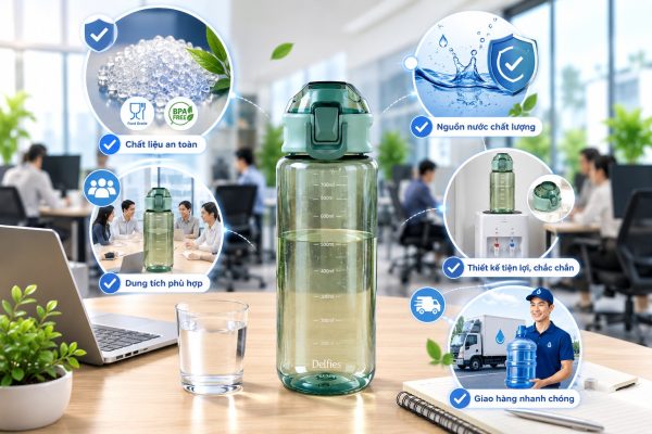 Tiêu chí chọn bình nước văn phòng phù hợp
