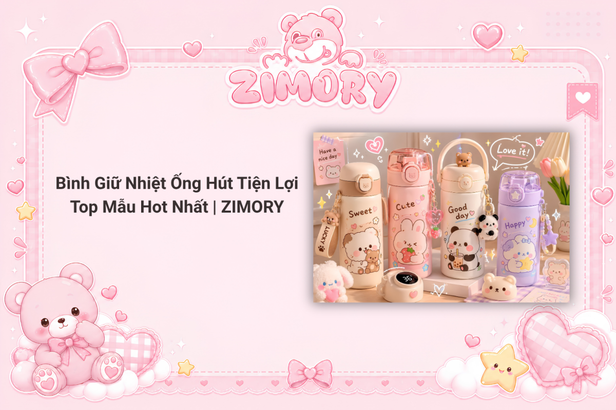 bình giữ nhiệt ống hút tiện lợi hot nhất