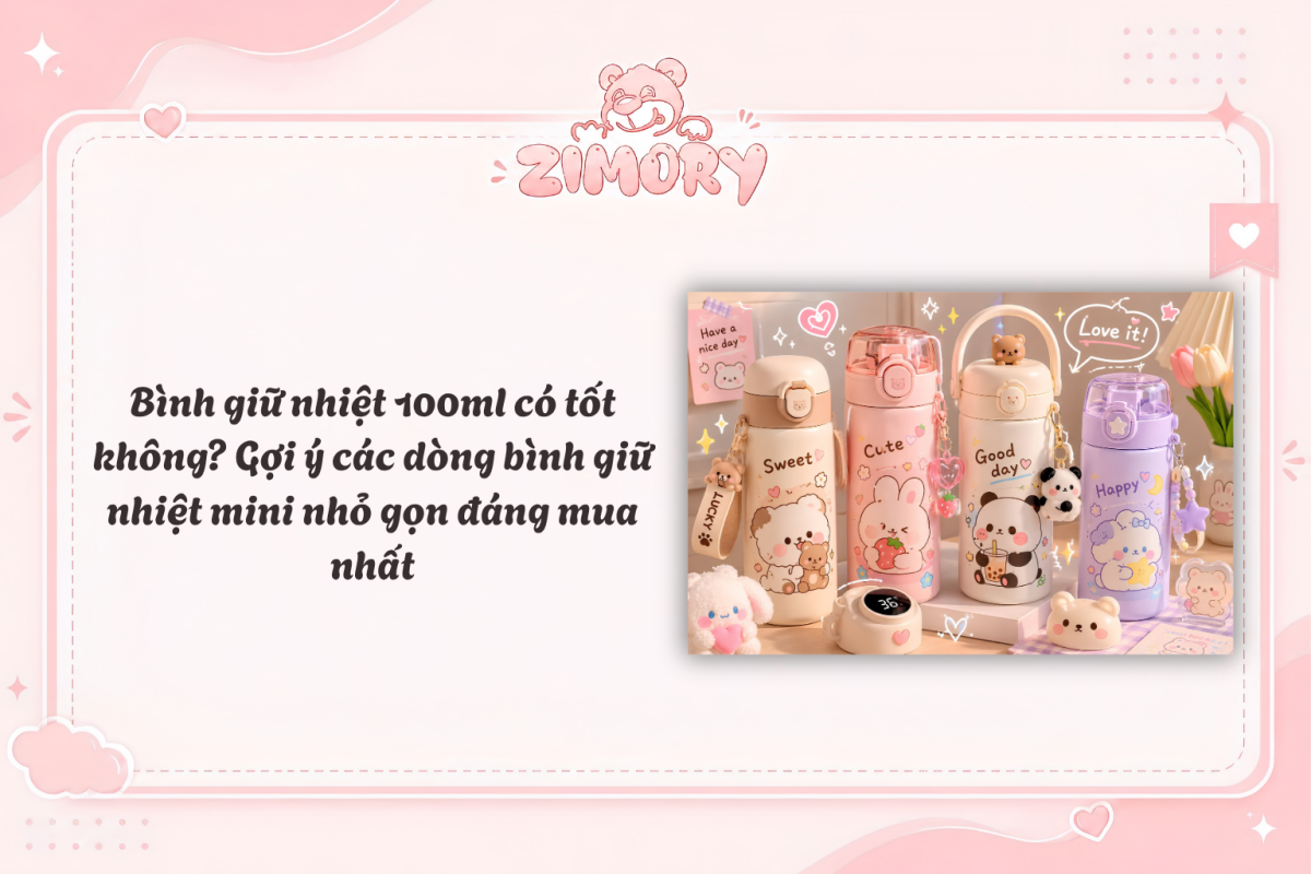 bình giữ nhiệt 100ml nhỏ gọn