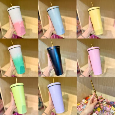 xu hướng cốc giữ nhiệt đẹp pastel tối giản