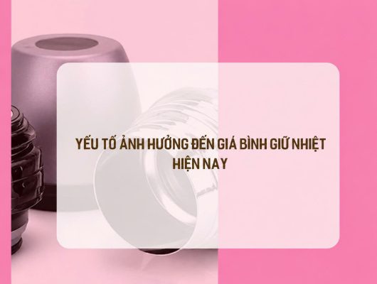 yếu tố ảnh hưởng giá bán bình giữ nhiệt