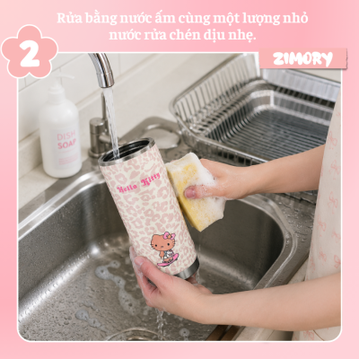 vệ sinh bình giữ nhiệt