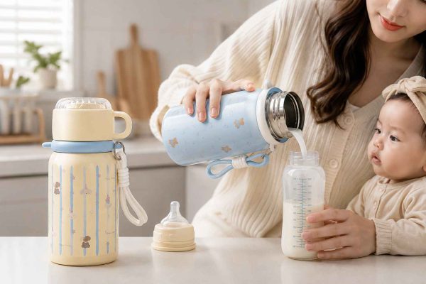 Bình giữ nhiệt hoàn toàn có thể dùng để đựng sữa