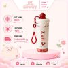 Bình giữ nhiệt 650ml họa tiết dễ thương inox 316